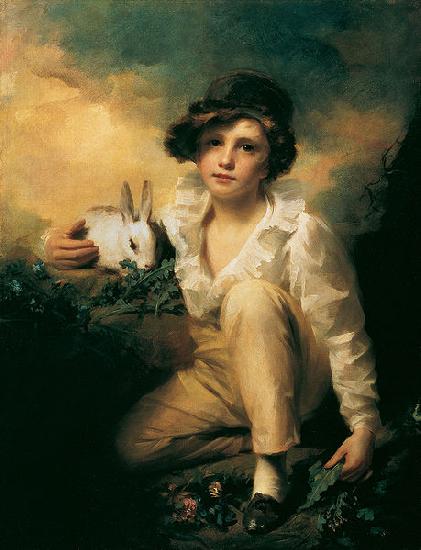 Sir Henry Raeburn Henry - Boy and Rabbit